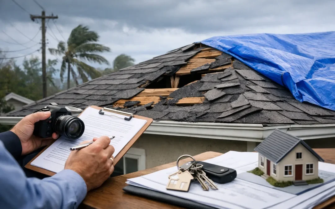 Hurricane Roof Damage Insurance Claim Steps