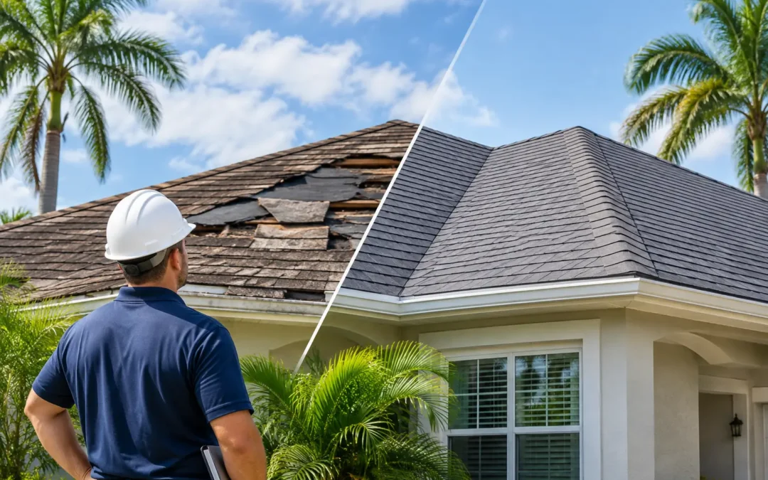 Roof Repair Versus Replacement for Florida Homes