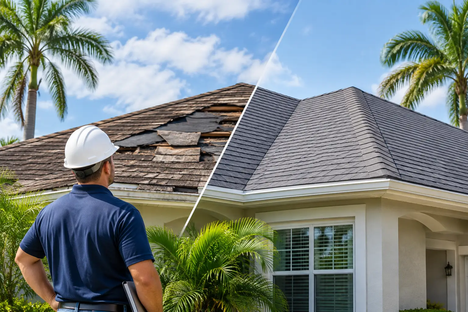 Roof Repair Versus Replacement for Florida Homes